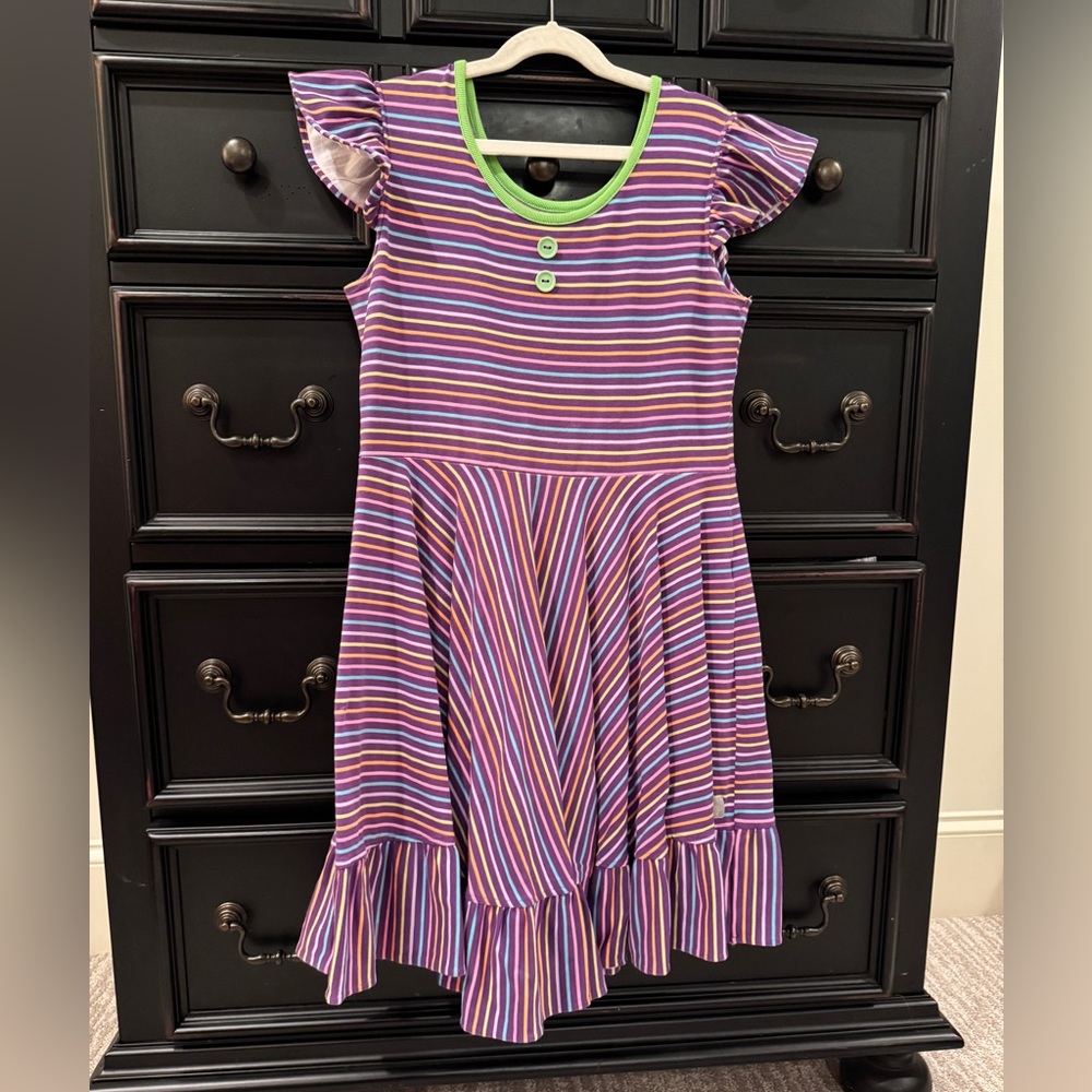 Eleanor Rose girls Sz 14 16 knit twirl dress